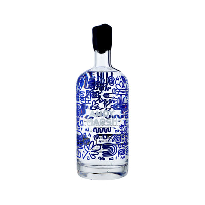 Personalised Abstract Line 75cl Gin/Vodka Bottle - Proper Goose