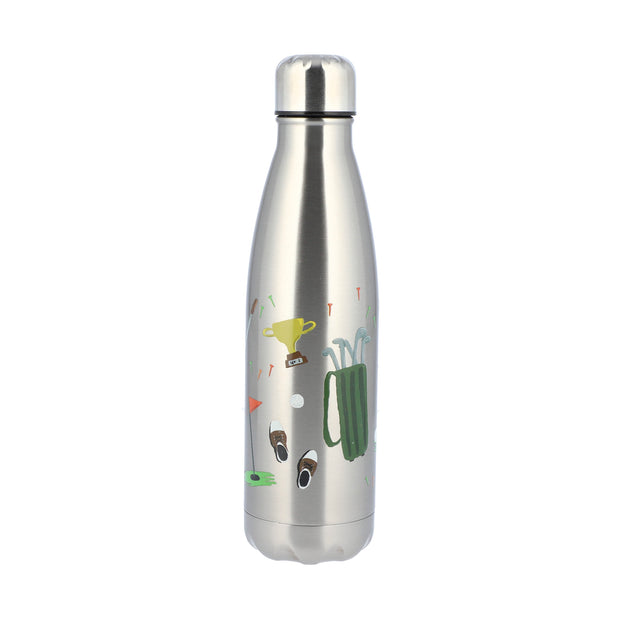 Golfing Icon Metal Thermos Water Bottle - Proper Goose