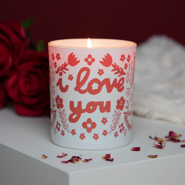 I Love You Valentine's Scented Candle - Proper Goose