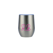 Custom initial stainless steel thermos tumbler - Proper Goose