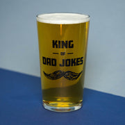 King of Dad Jokes Printed Pint Glass - Proper Goose