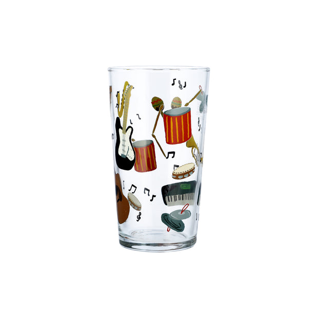 Musical Instruments Printed Pint Glass - Proper Goose
