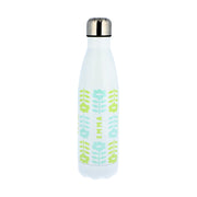 Personalised Retro Floral Metal Thermos Water Bottle - Proper Goose