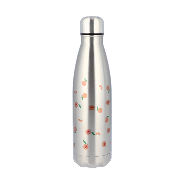 Peaches Fruit Metal Thermos Water Bottle - Proper Goose