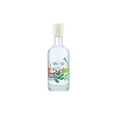Personalised Initial Wild Flowers 250ml Gin Bottle - Proper Goose