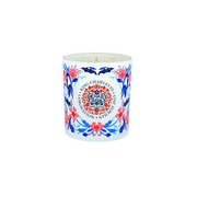 Blue Pink Floral King's Coronation Natural Wax Candle - Proper Goose