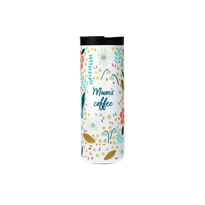 Personalised Folk Floral Thermos Travel Flask - Proper Goose