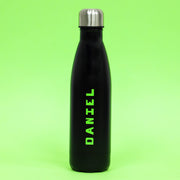 Custom Name Metal Thermos Water Bottle - Proper Goose