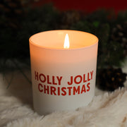 Holly jolly christmas scented natural wax candle - Proper Goose