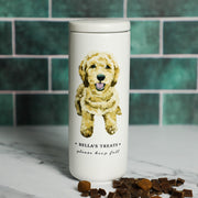 Personalised Dog Portrait Ceramic Storage Jar - Proper Goose