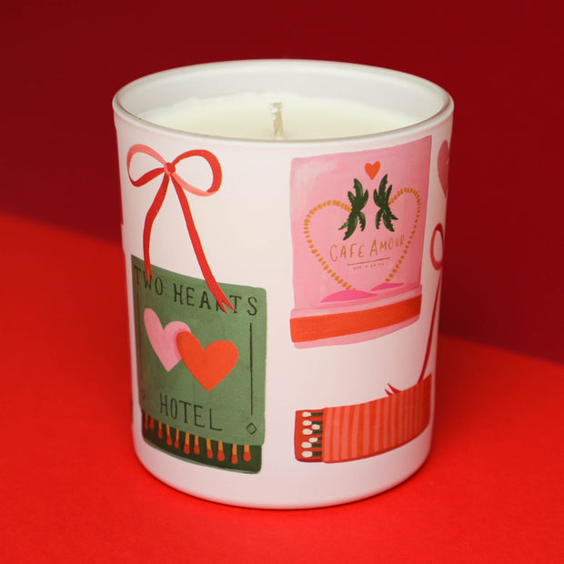 Personalised Matches Scented Natural Wax Candle - Proper Goose