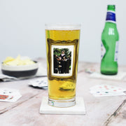 Personalised Photo Frame Printed Pint Glass - Proper Goose