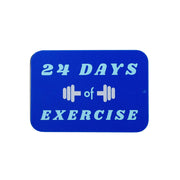 24 Days Of Exercise Advent Calendar Tin - Proper Goose