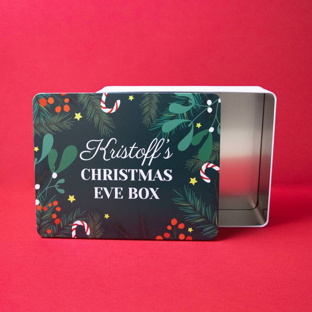 Personalised Christmas Eve Box XL Gift Storage Tin - Proper Goose