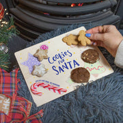 Personalised Santa Wooden Cookies Tray - Proper Goose