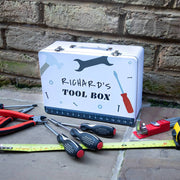 Personalised Toolbox Storage Tin - Proper Goose