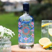 Blue Pink Floral King's Coronation Gin/Vodka Bottle - Proper Goose